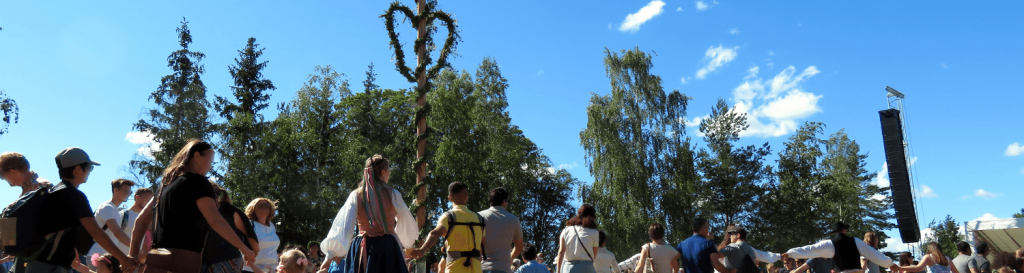 Midsommarfest in Schweden