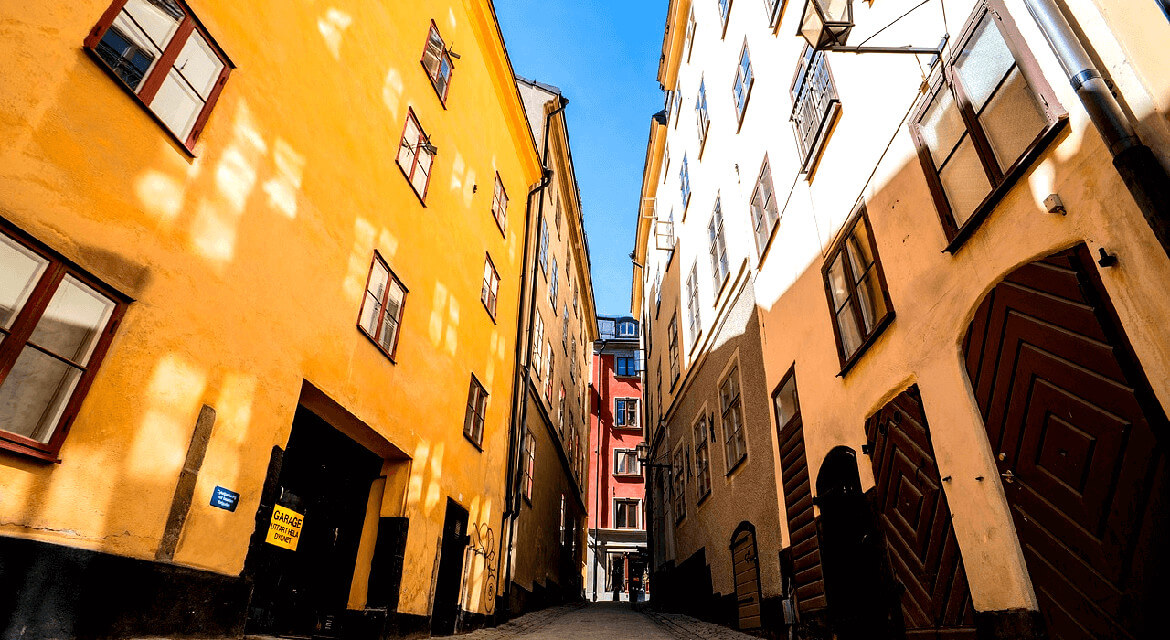 Gasse in Gamla Stan