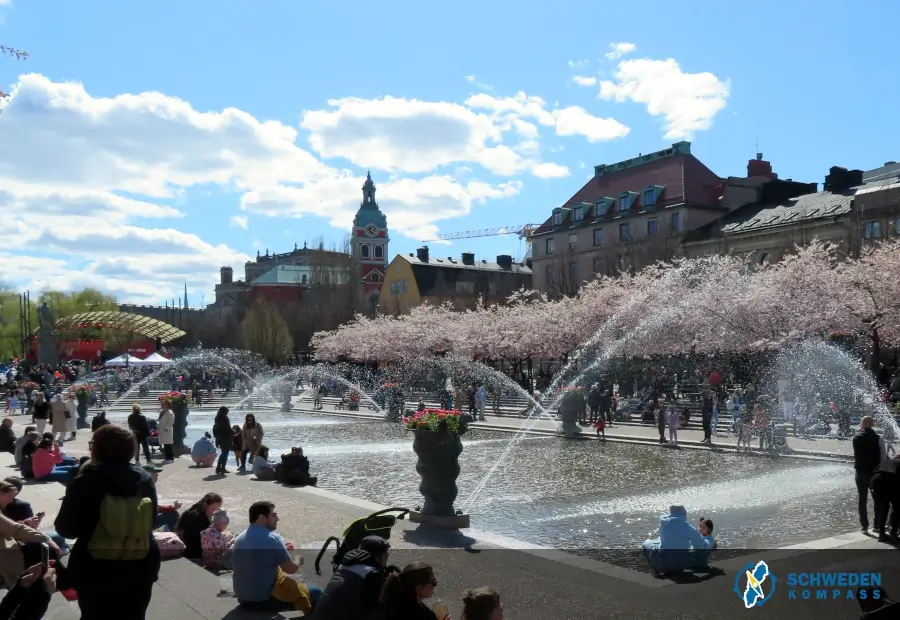 Event im Kungsträdgården