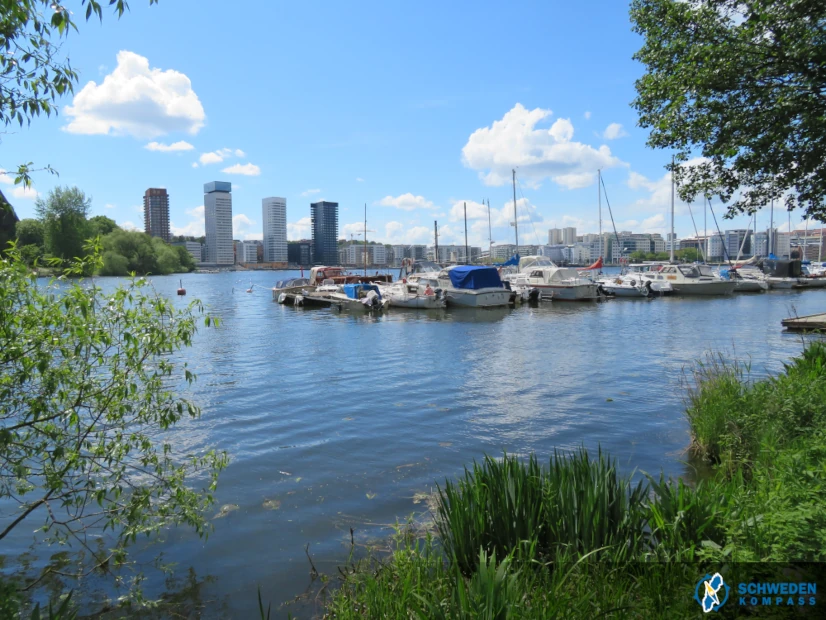 Bootshafen in Södermalm