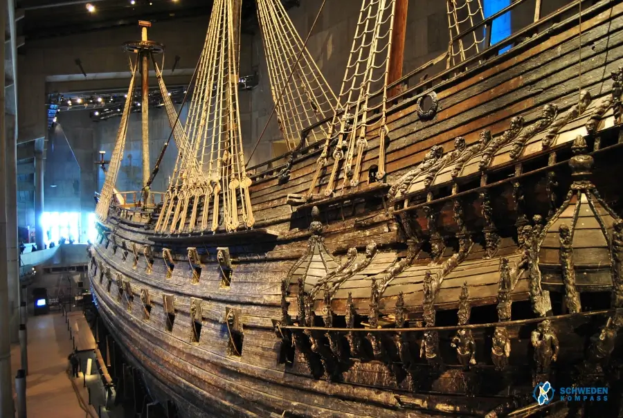 Die Vasa im Stockholmer Museum